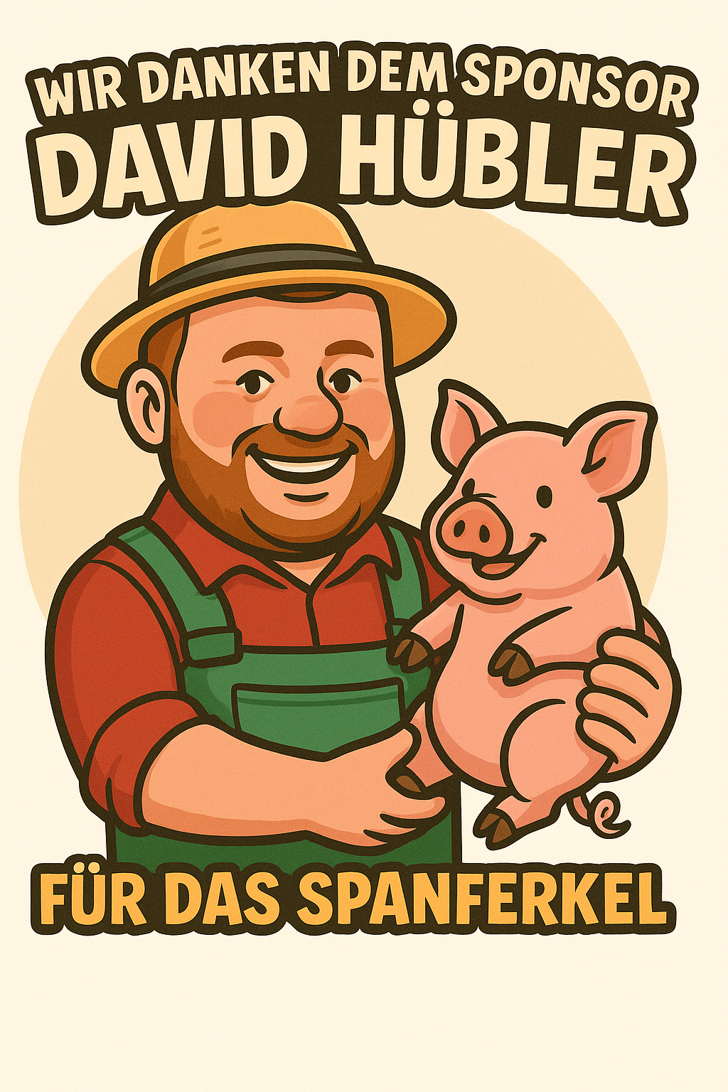 Danke an Sponsor David Hübler