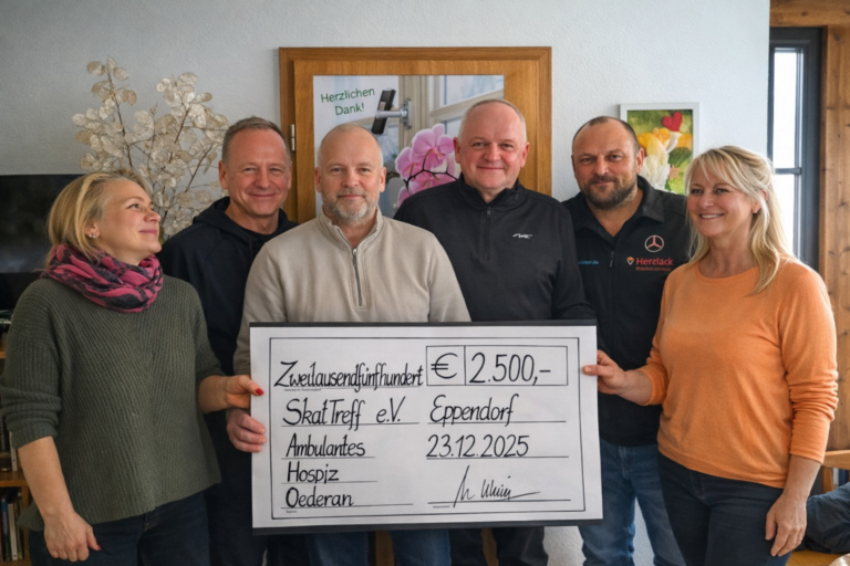 SkatTreff mit Herz – 2.500 € für den Hospizdienst Oederan