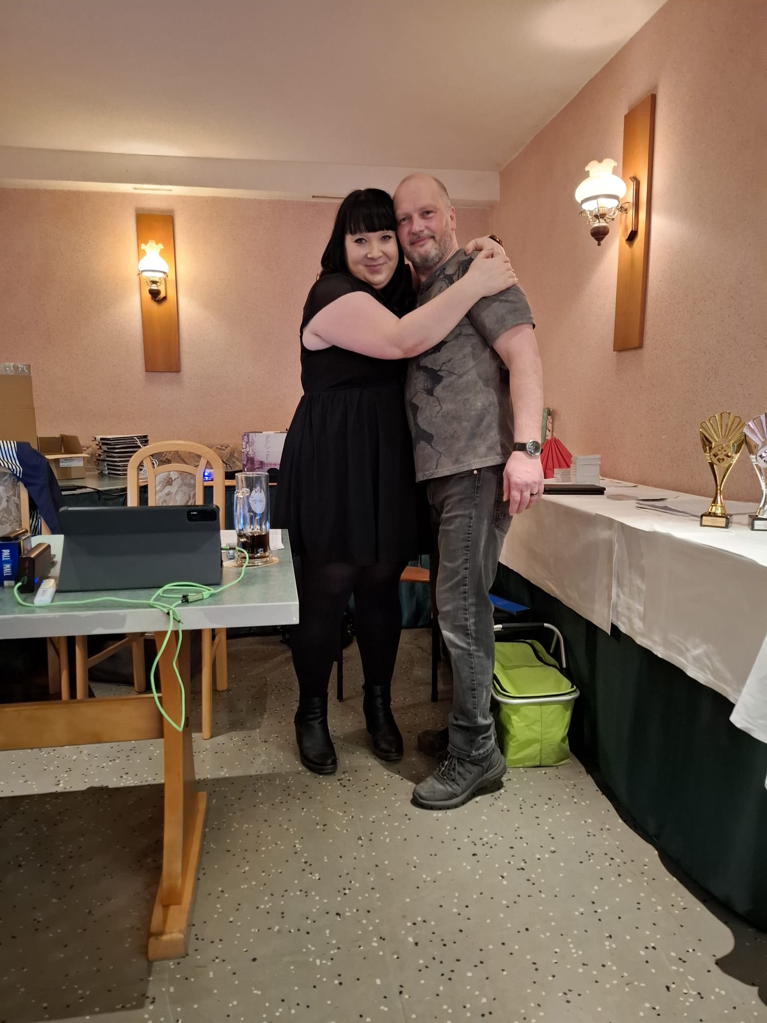 Spielleitung und Küchenleitung – das Dreamteam des Tages