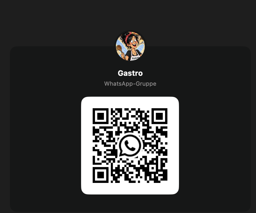 QR-Code zum Gastrochat des SkatTreff Eppendorf